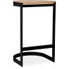 Barkruk industrieel ontwerp - hout & metaal - 60cm - Lia image 7