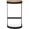 Barkruk industrieel ontwerp - hout & metaal - 60cm - Lia image 7