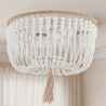 Plafondlamp Houten Ballen - Plafondlamp Boho Bali Stijl - Kanda image 7