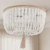 Plafondlamp Houten Ballen - Plafondlamp Boho Bali Stijl - Kanda image 7