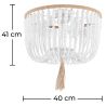 Plafondlamp Houten Ballen - Plafondlamp Boho Bali Stijl - Kanda image 7
