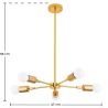 Plafondlamp - Design Hanglamp - 5 armen - Tristan image 7