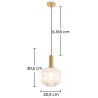Vintage Plafondlamp - Kristallen Hanglamp - Amelia image 7