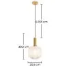 Vintage Plafondlamp - Kristallen Hanglamp - Amelia image 7