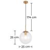 Plafondlamp Design Bola - Kristallen Hanglamp - Alvis image 7