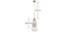 Kristallen Plafondlamp - Hanglamp Vintage Design - Alua image 7
