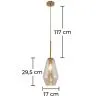 Kristallen Plafondlamp - Hanglamp Vintage Design - Alua image 7
