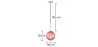 Retro Plafondlamp - Gekleurde Bal Hanglamp - Rumi image 7