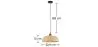 Bamboe Plafondlamp - Hanglamp Design Boho Bali - Atria image 7