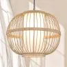 Bamboe Plafondlamp - Hanglamp Boho Bali Design - Kaula image 7