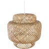 Bamboe Plafondlamp - Boho Bali Design Hanglamp - Kamon image 7