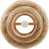 Bamboe Plafondlamp - Boho Bali Design Hanglamp - Kamon image 7