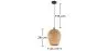Bamboe Plafondlamp - Hanglamp Design Boho Bali - Gina image 7