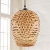 Bamboe Plafondlamp - Hanglamp Design Boho Bali - Gina image 7