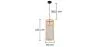 Bamboe Plafondlamp - Hanglamp Boho Bali Stijl - Lawan image 7