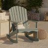 Buitenstoel met Armleuningen - Tuinstoel - Adirondack - Houten Schommelstoel - Adirondack image 7