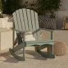 Buitenstoel met Armleuningen - Tuinstoel - Adirondack - Houten Schommelstoel - Adirondack image 7