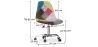Bureaustoel met wieltjes - Bureaustoel - Gestoffeerd in patchwork - Simona image 7