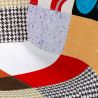 Bureaustoel met armleuningen - Bureaustoel met wielen - Gestoffeerd in patchwork - Patty image 7