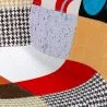 Bureaustoel met armleuningen - Bureaustoel met wielen - Gestoffeerd in patchwork - Patty image 7