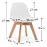 Kinderstoel - Scandinavisch ontwerp Kinderstoel - Alvin image 7