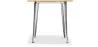 Vierkante Eettafel - Industrieel Ontwerp - Industrieel Ontwerp - Hout en Metaal - Stylix image 7