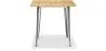 Vierkante Eettafel - Industrieel Ontwerp - Industrieel Ontwerp - Hout en Metaal - Stylix image 7