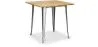Vierkante Eettafel - Industrieel Ontwerp - Industrieel Ontwerp - Hout en Metaal - Stylix image 7