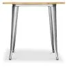 Vierkante Eettafel - Industrieel Ontwerp - Industrieel Ontwerp - Hout en Metaal - Stylix image 7