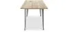 Rechthoekige eettafel - Industrieel ontwerp - Hout - Troy image 7
