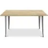 Rechthoekige eettafel - Industrieel ontwerp - Hout - Troy image 7