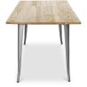Rechthoekige eettafel - Industrieel ontwerp - Hout - Troy image 7