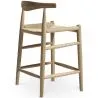 Boho Bali Design Houten Kruk - 65cm - Elb image 7