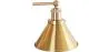 Gouden wandlamp - Vintage design - 3 bollen - Remir image 7