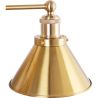 Gouden wandlamp - Vintage design - 3 bollen - Remir image 7