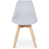 Met stof beklede eetkamerstoel - Scandinavische stijl - Denisse image 7