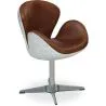 Fauteuil met armleuningen - Aviator Stijl - Leer & Metaal - Aviator image 7