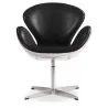 Fauteuil met armleggers - Aviator Stijl - Bekleed in Leder - Via image 7
