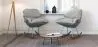 Gestoffeerde schommelstoel - Scandinavisch design - Ruma image 7