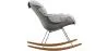 Gestoffeerde schommelstoel - Scandinavisch design - Ruma image 7