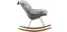 Gestoffeerde schommelstoel - Scandinavisch design - Ruma image 7