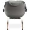 Gestoffeerde schommelstoel - Scandinavisch design - Ruma image 7