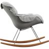 Gestoffeerde schommelstoel - Scandinavisch design - Ruma image 7