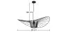 Plafondlamp - Hanglamp Pamela Design - 80cm - Verticaal image 7