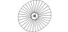 Plafondlamp - Hanglamp Pamela Design - 80cm - Verticaal image 7