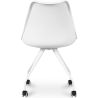 Bureaustoel met Wielen - Witte Bureaustoel - Canva image 7