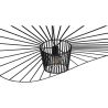 Plafondlamp - Hanglamp Design Pamela - 100cm - Verticaal image 7