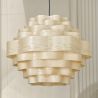 Houten Plafondlamp - Hanglamp Boho Bali Design - Aura image 7