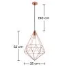 Plafondlamp Retro - Geometrische Hanglamp - Yak image 7
