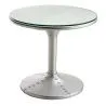Ronde Salontafel - Aviator Stijl Bijzettafel - Metaal - Tulip image 7